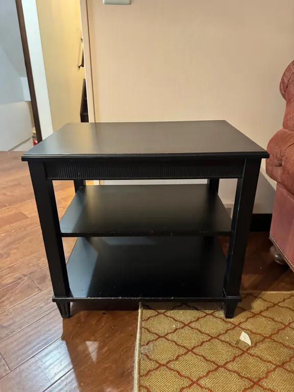 Black Side Table