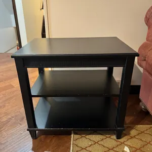 Black Side Table