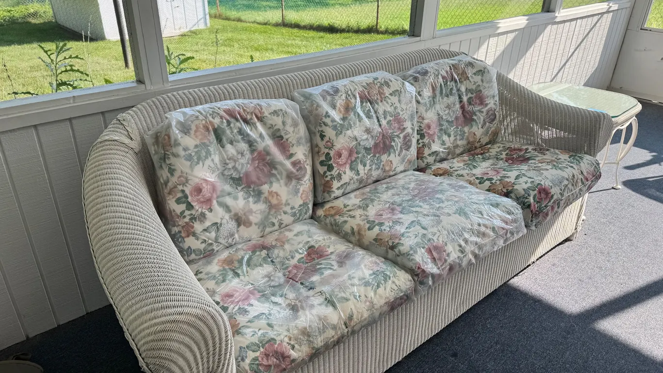 Wicker Sofa