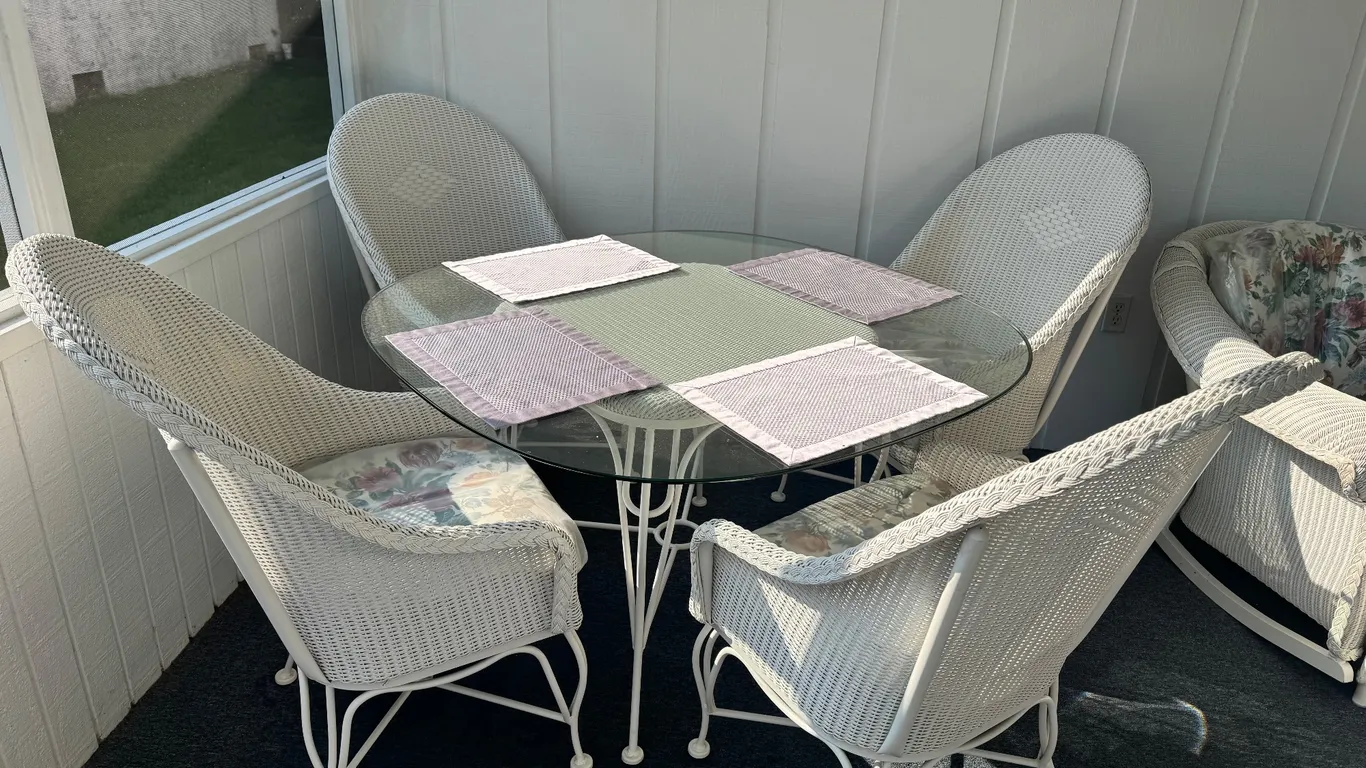 Wicker Dining Set