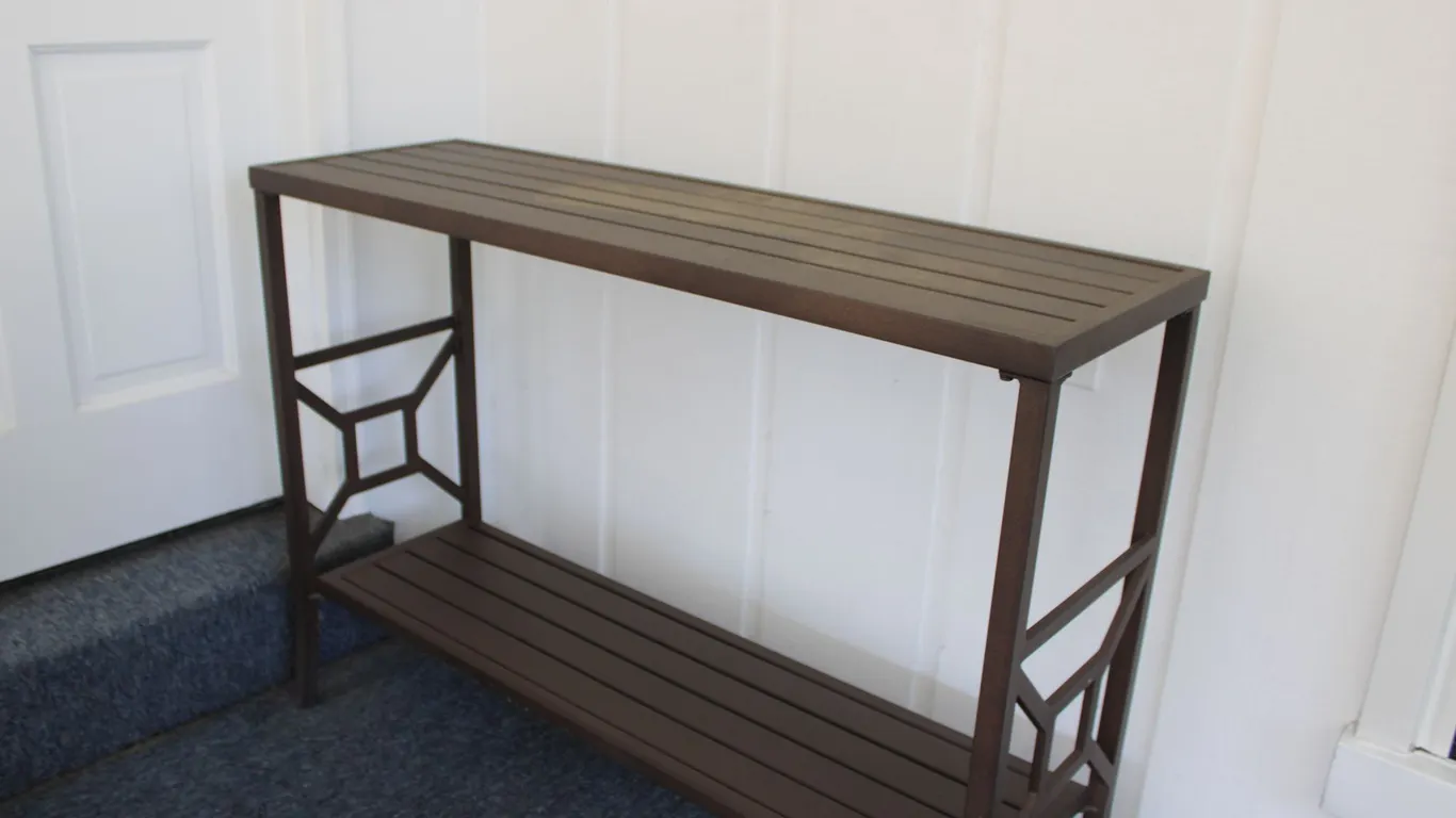 Metal Console Table