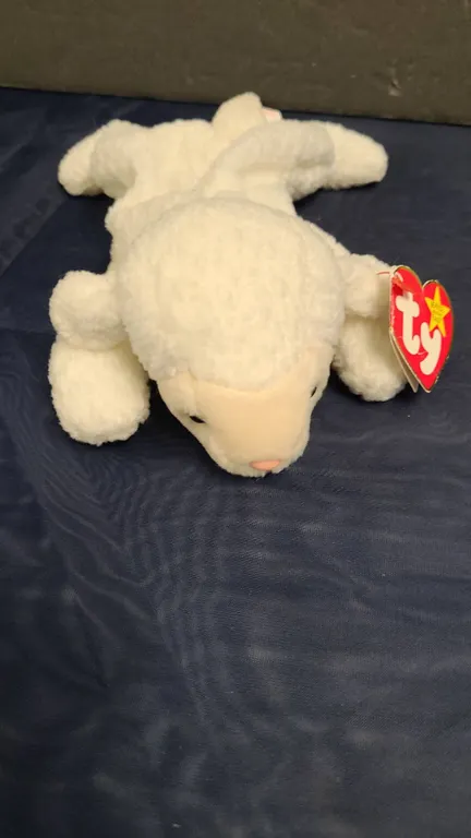 Ty Beanie Babies Fleece the Lamb Plush with Original Tags