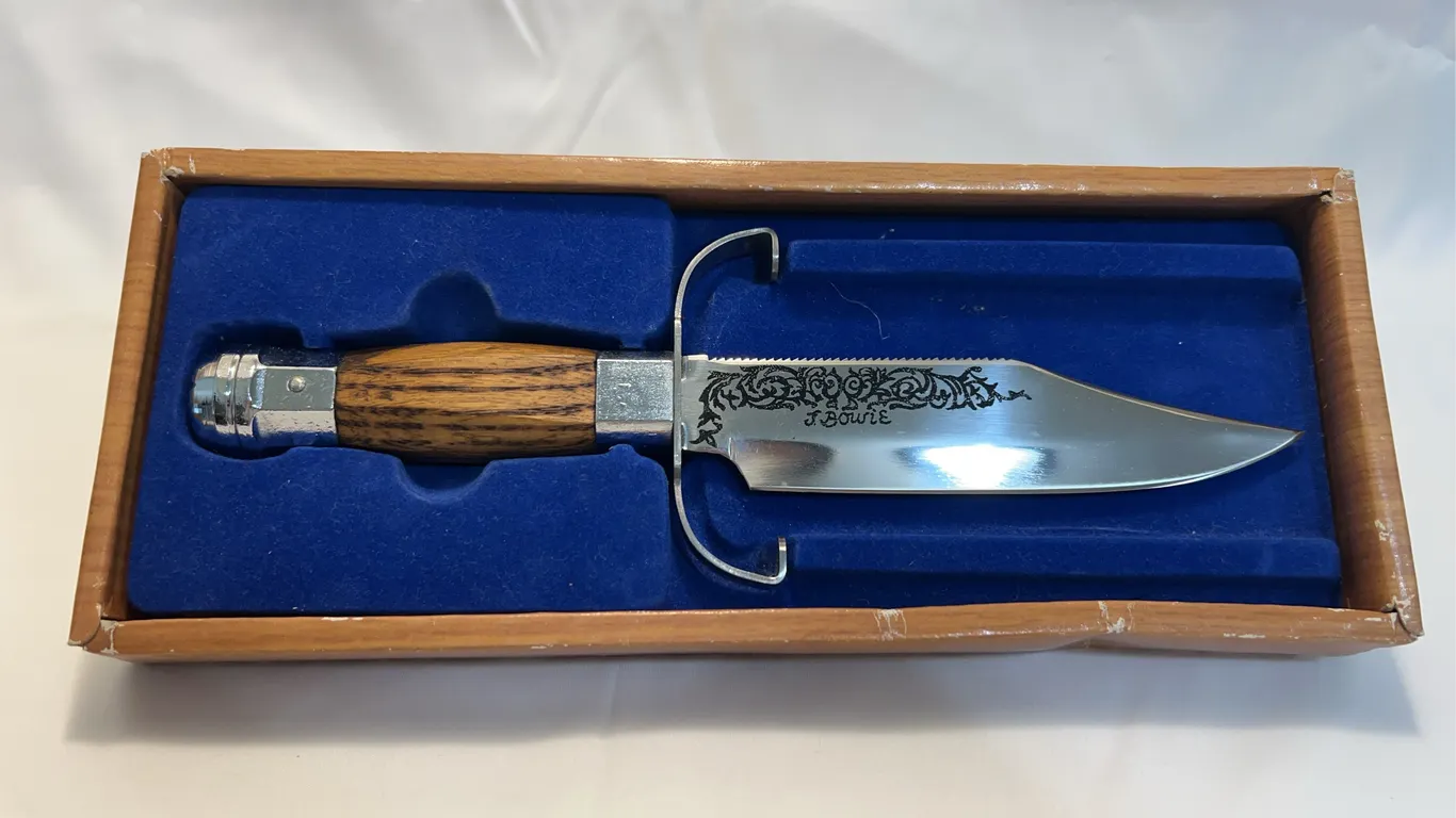 J. Bowie Fixed Blade Fighting/Hunting Knife