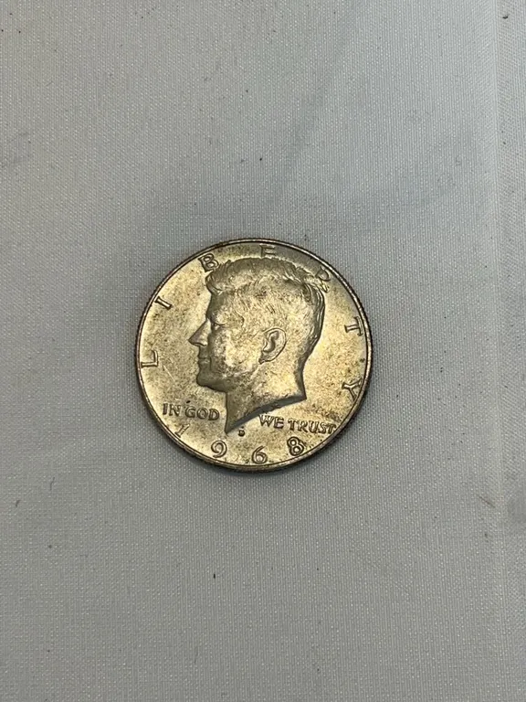 1968-D US Kennedy Half Dollar