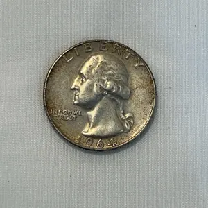1964-D Washington Silver Quarter