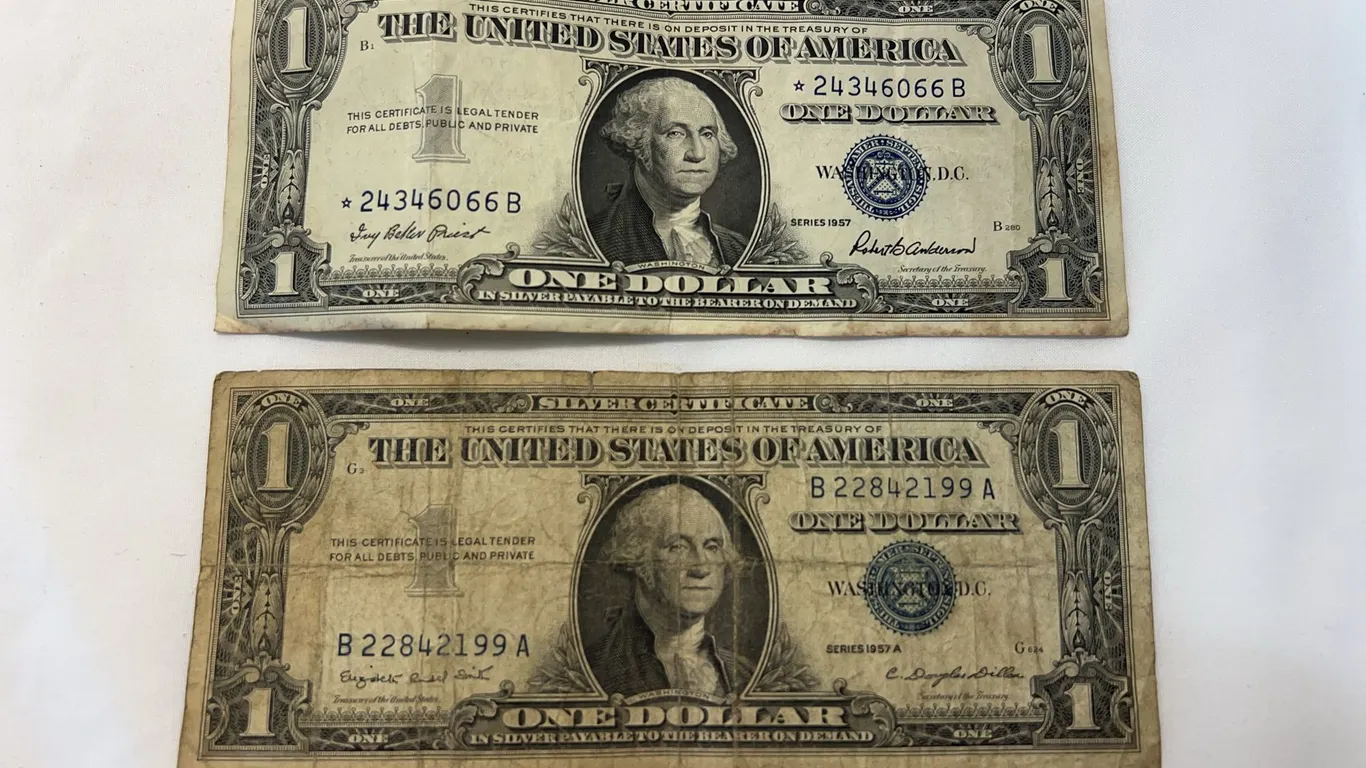 1957 $1 Silver Certificates