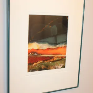 Samual Scuco "Imaginary Landscape" Abstract Art