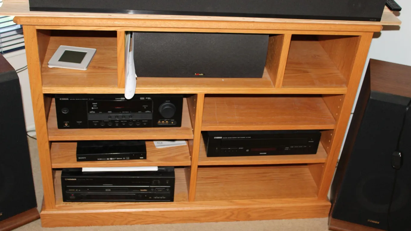 Oak Entertainment Center