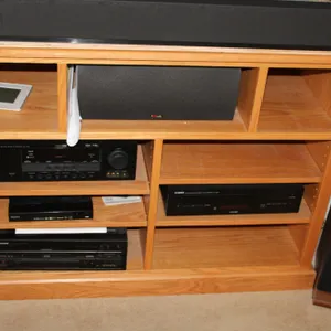 Oak Entertainment Center