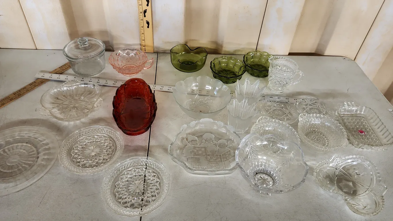Assorted Glassware