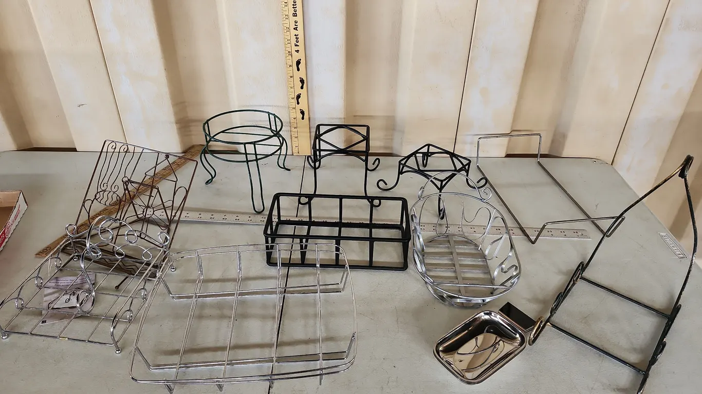 Assorted Metal Stands