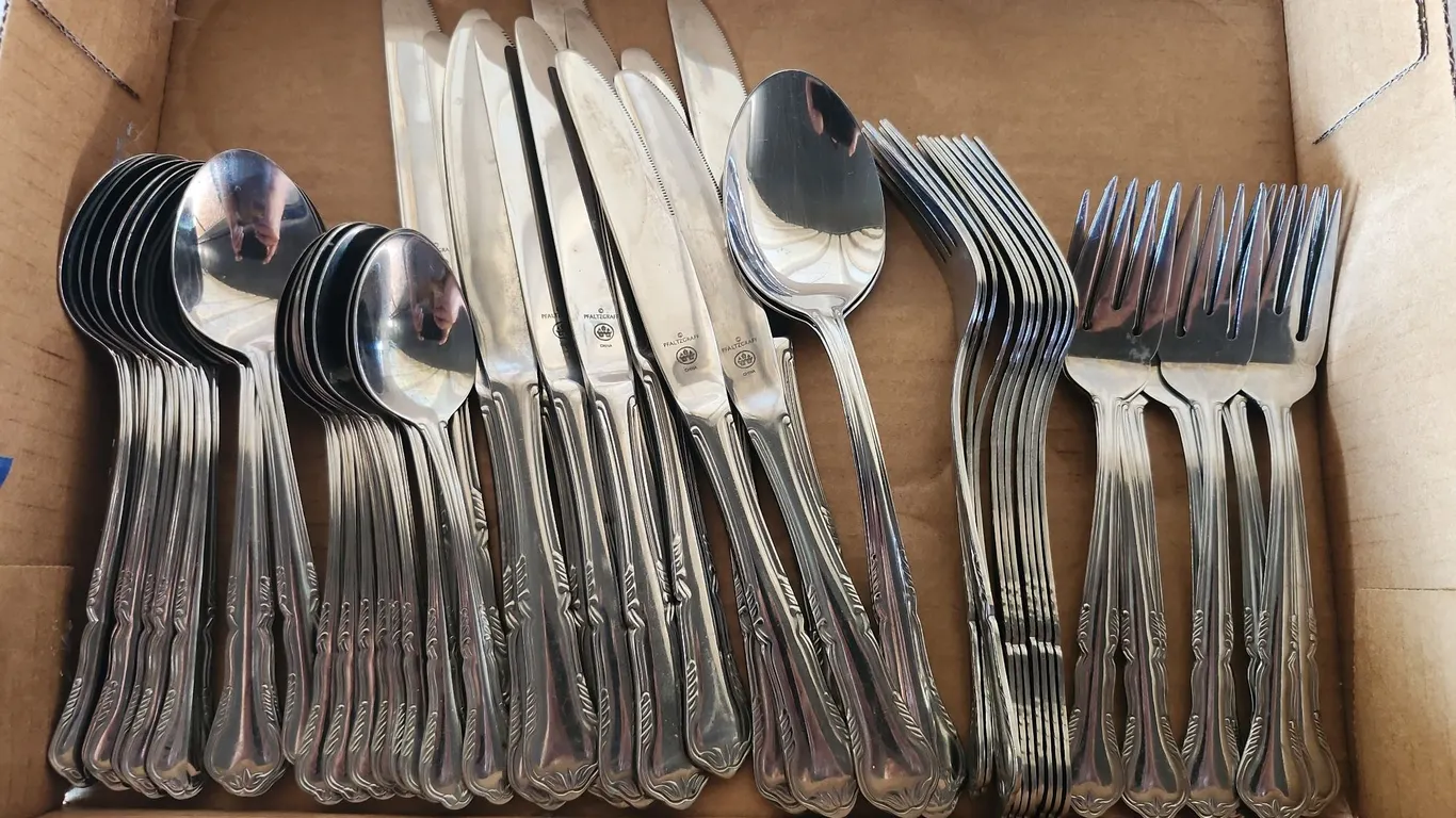 Pfaltzgraff 18/0 Flatware 55 Pcs