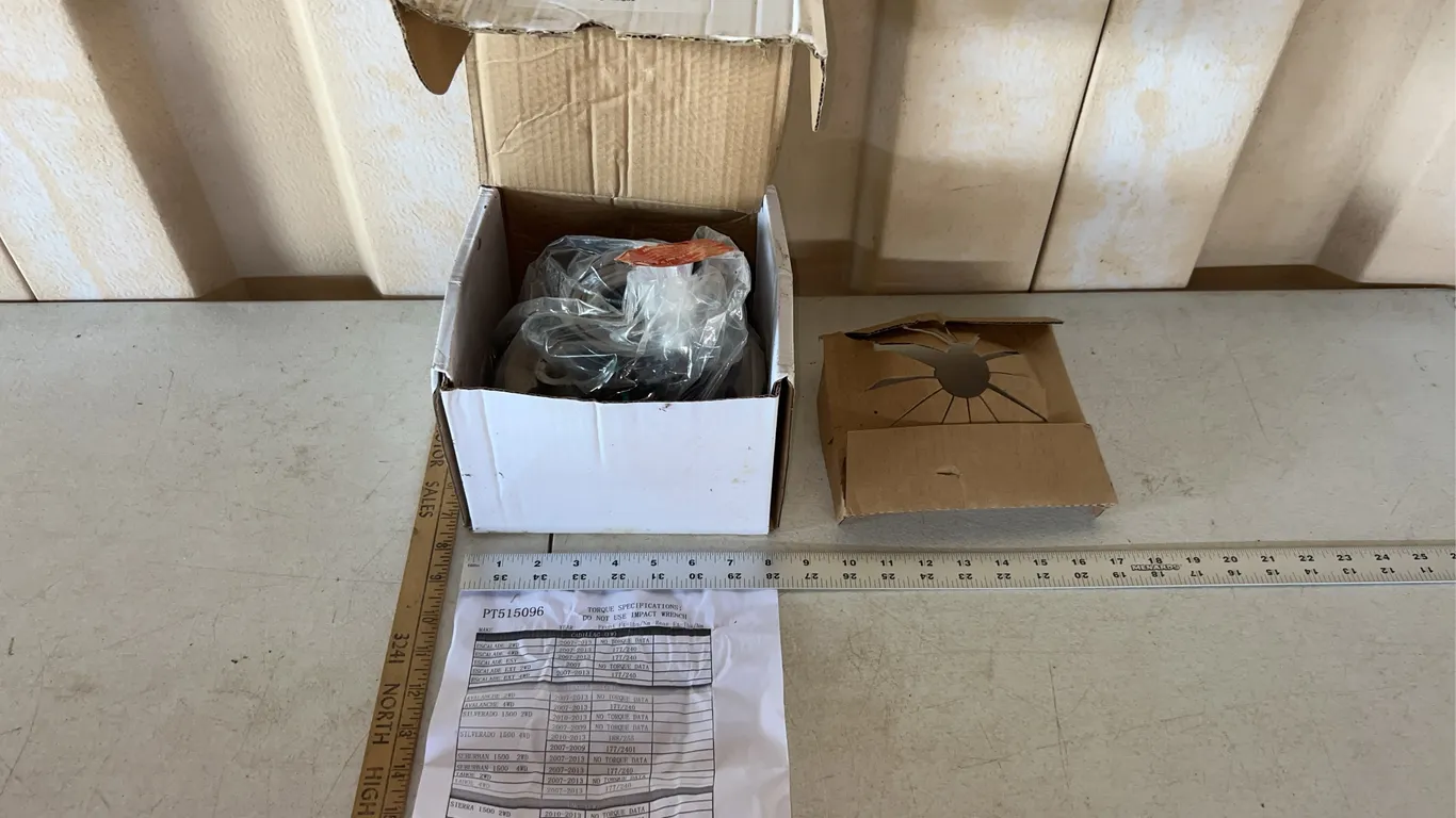 New Front Wheel Hub Assembly W/ABS Sensor, See Photos For Compatibility