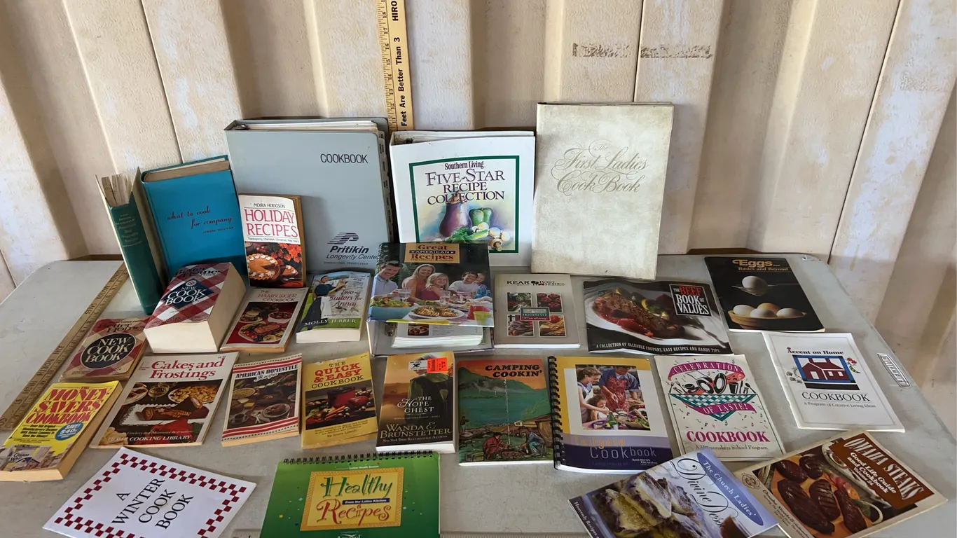 Assorted Cookbooks