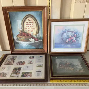 4 Wall Prints & Collage Picture Frame, Biggest 19.5"X23.5"