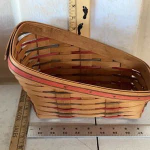 1994 American Traditions Hand Made U.S.A. Basket 10"X6.5"X7.5"