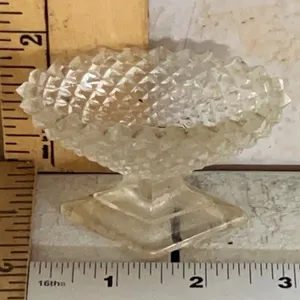 Vintage English Hobnail Salt Cellar, Believe To Be Westmoreland