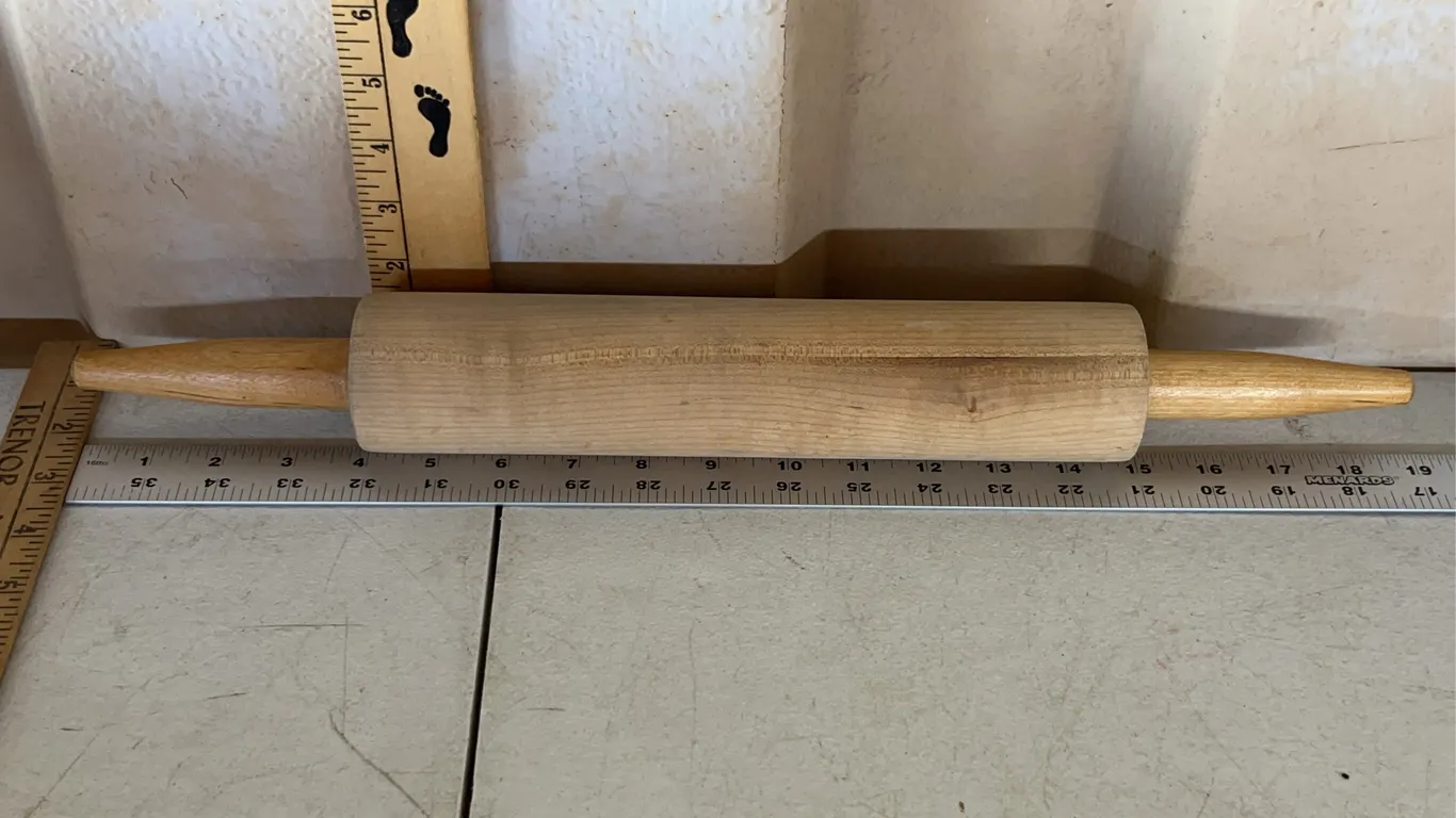 Wooden Rolling Pin 19" Long