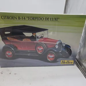 Vintage heller brand torpedo deluxe automobile model kit in original box