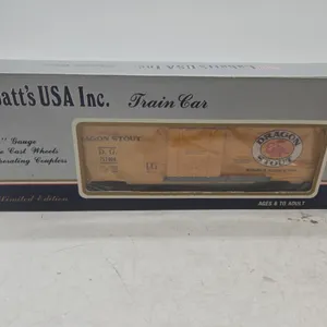 Vintage labatts dragon Stout boxcar in original box