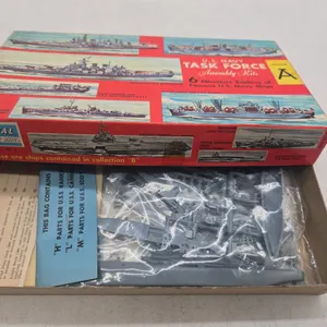 Vintage renewal products US Navy task force model kit in original box