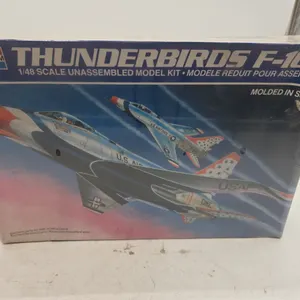Vintage monogram Thunderbird F100 jet airplane model new in box