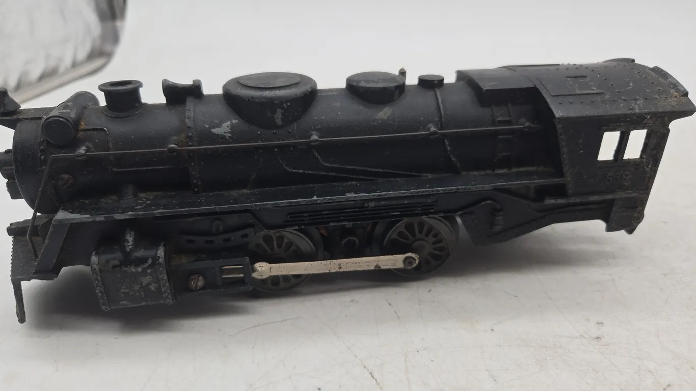 Vintage marxs Brand number 666 steam engine locomotive