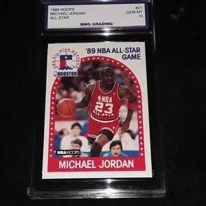 1989 Hoops Michael Jordan #21 GEM MT 10
