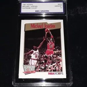 1991 Hoop Michael Jordan #455 GEM MT 10