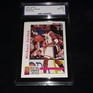1992 Hoops Michael Jordan #341 GEM MT 10