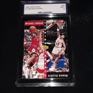1992 Upper Deck M.Jordan/S.Pippen #62 MINT 10