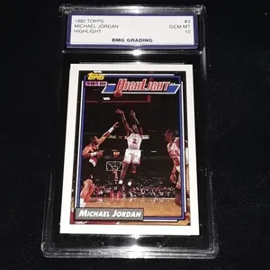1992 Topps Michael Jordan #3 GEM MT 10