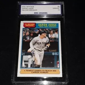 2025 Heritage Aaron Judge #3 GEM MT 10