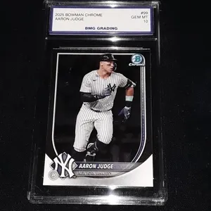 2025 Bowman Chrome Aaron Judge #99 GEM MT 10