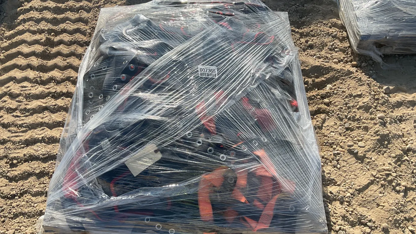 2 PALLETS OF SAFETY HARNESSES
