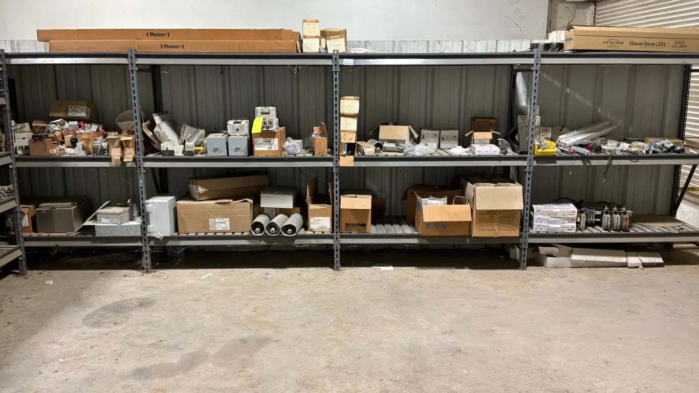 CONTACTORS, STARTERS, ELECTRICAL BOXES, LIGHT BULBS, BALLAST, PANDUIT