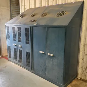 STANLEY VIDMAR CABINETS WITH ELECTRICAL SUPPLIES