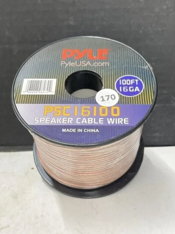 Speaker Cable Wire - 100ft. 16 Ga.