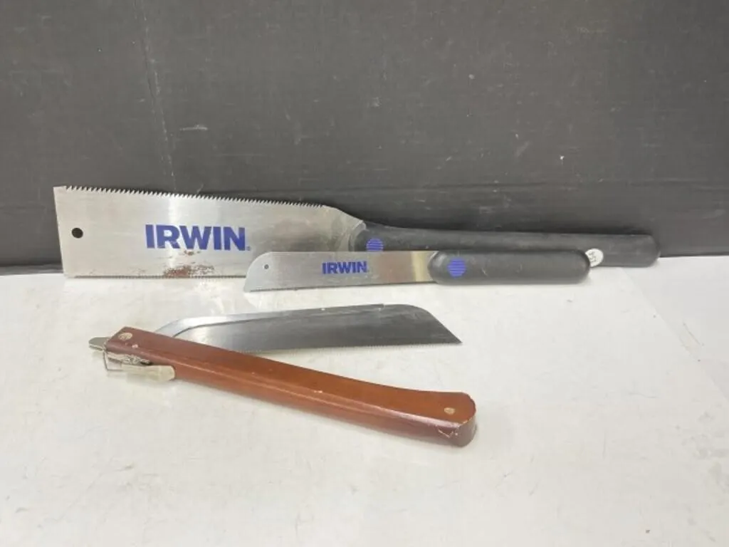 Irwin Pull Saws, Folding Back Saw