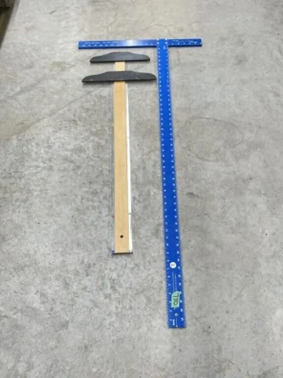 Metal & Wood T-squares, 33 - 50 "