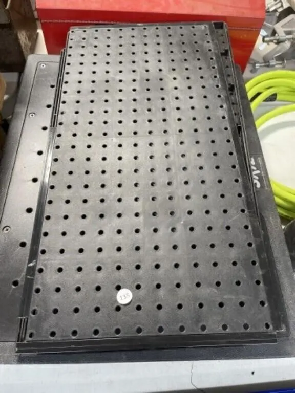 Plastic Pegboard Panels, 12x25 “ And Plastic Skil