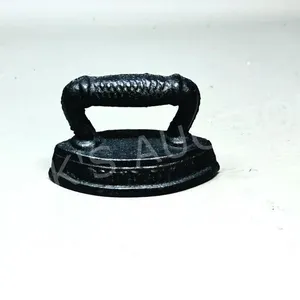 3" long cast metal mini iron -