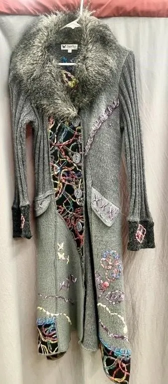 Vintage Pappilon Statement Shacket Women's L