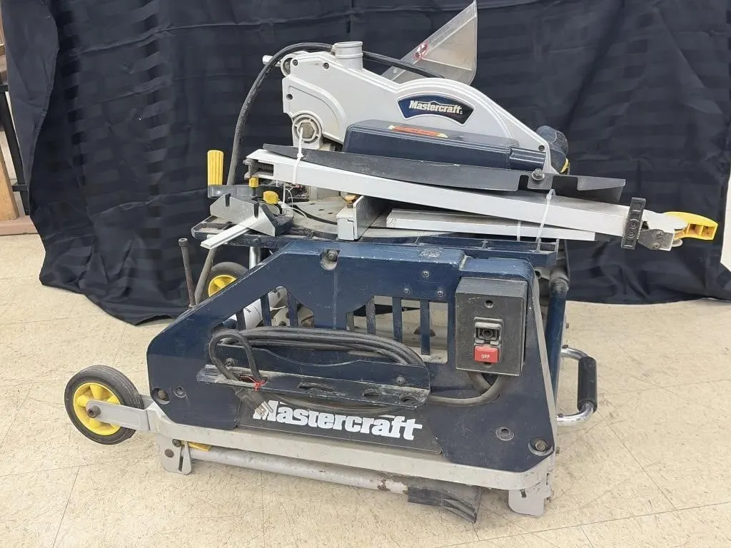 Mastercraft 2-in-1 Jobsite Flip Over Saw w/ Manual