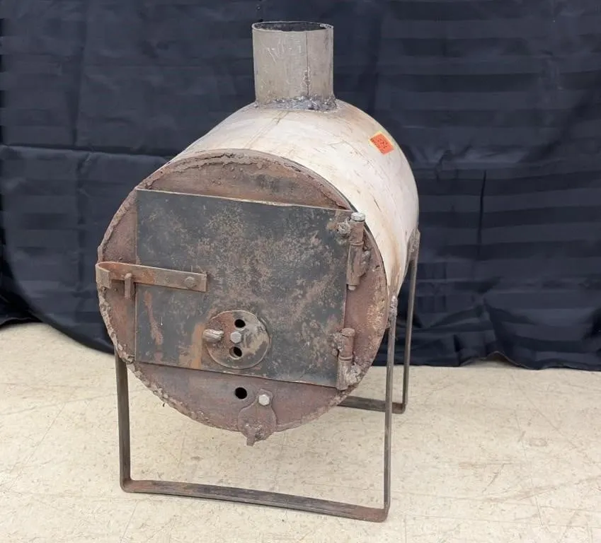 Homemade Wood Stove - Made out of Propane Tank