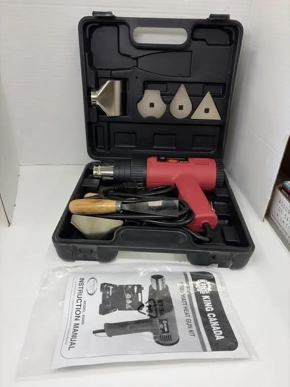 King Canada Performance Plus 1500-Watt Heat Gun