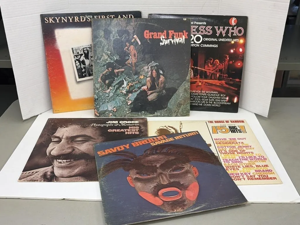 Classic rock and folk-rock Records