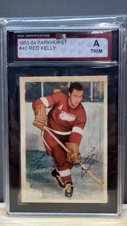 Grade A KSA Parkhurst 1953-54 Red Kelly Hockey
