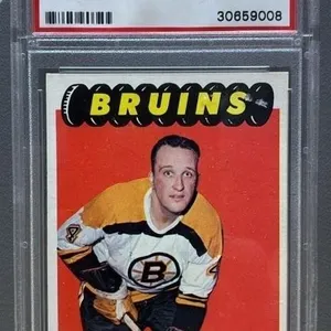 Grade 7 PSA TOPPS 1965 Albert Langlois Hockey
