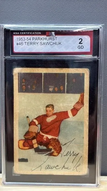 Grade 2 KSA Parkhurst 1953-54 Terry Sawchuk